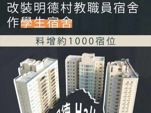 港大擬改裝明德村教職員宿舍作學生宿舍 料增約 1000 宿位